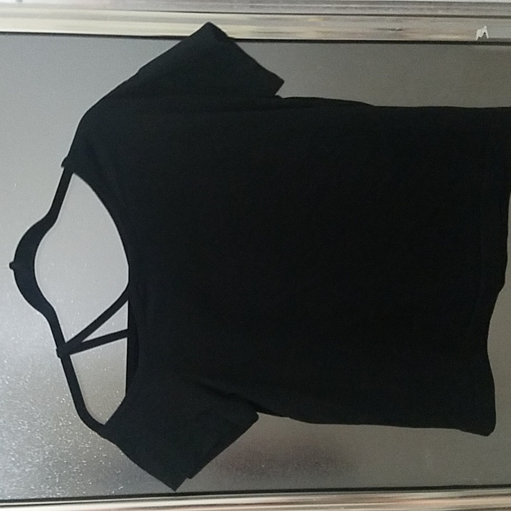 Cold Shoulder Basic Tops - Picture 4 of 8